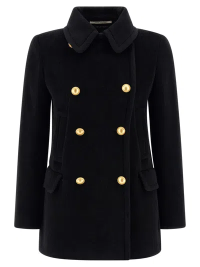 Tagliatore 'blanche' Coat In Black
