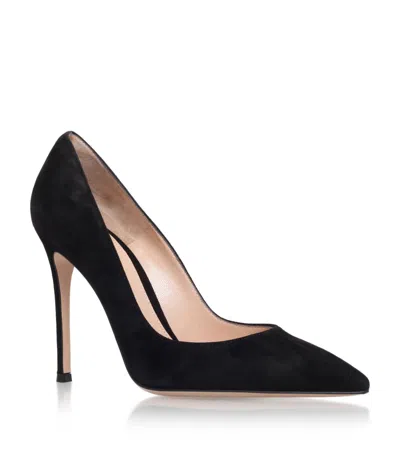 Gianvito Rossi 105mm Pointed-toe Stiletto Pumps In Black