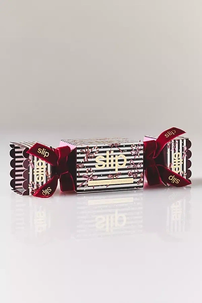 Slip Sugar Plum Silk Scrunchie Cracker Set In Blue