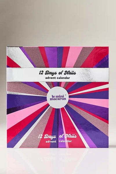 Le Mini Macaron 12 Days Of Nails Advent Calendar In Multi