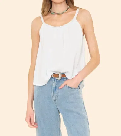Xirena Brandi Tank Top In Pale Sky In White
