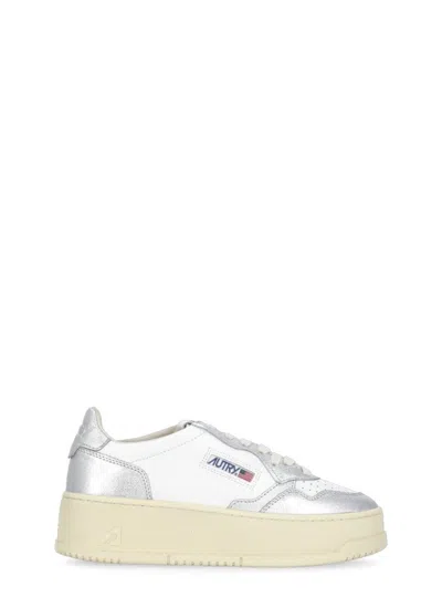 Autry Platform Low Sneakers In Multi