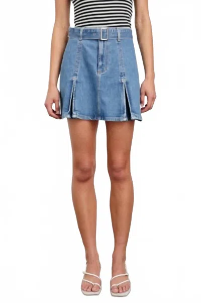 Rails Broad Mini Skirt In Bristol In Blue