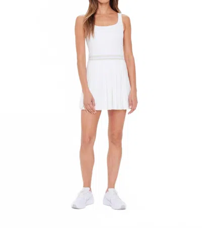 The Upside Peached Lucette Mini Dress In White In White
