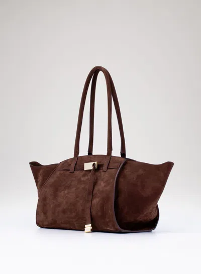 Benedetta Bruzziches Zipper Shoulder Bag In Gold