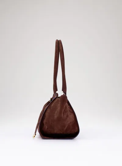 Benedetta Bruzziches Zipper Shoulder Bag In Gold