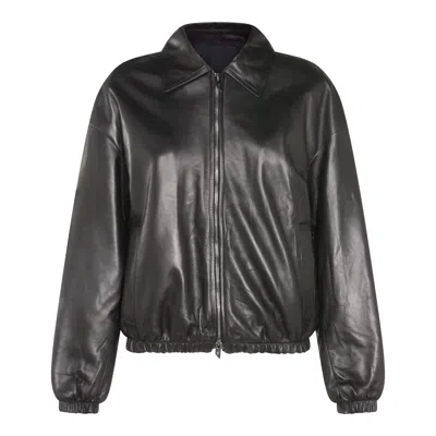 Salvatore Santoro Jackets Blacks And Greys In Black