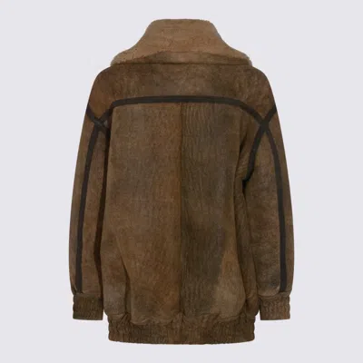 Salvatore Santoro Jackets Brown In Brown