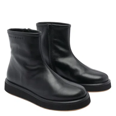 Paloma Barceló Alison Platform Zip Boots In Black