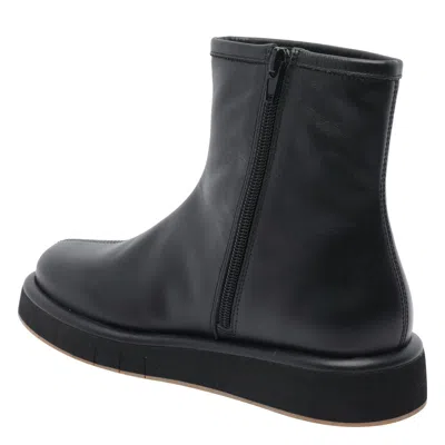 Paloma Barceló Alison Platform Zip Boots In Black