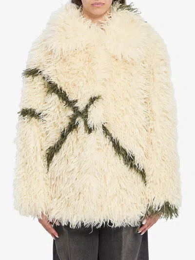 Jakke Cocoon Coat Jacket In Neutral