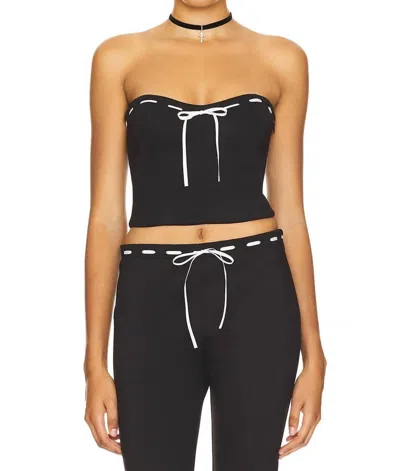 Loba Noita Crop Top In Black