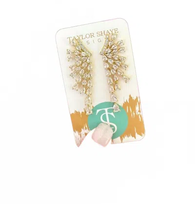 Taylor Shaye Women's Macie Drop Earrings In Gold In Gold