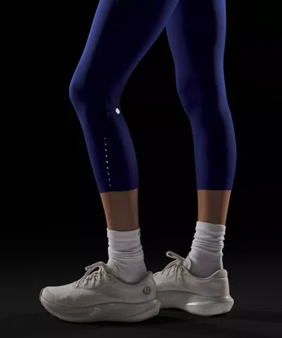 Lululemon Fast And Free High-rise Crop 23" In Blue