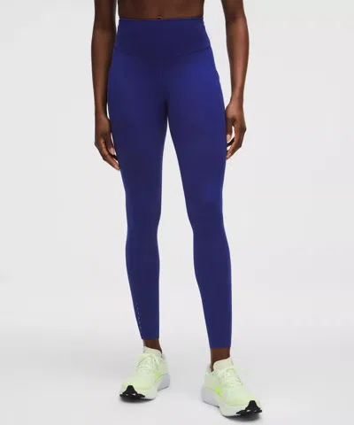 Lululemon Fast And Free High-rise Tight 28" In Blue