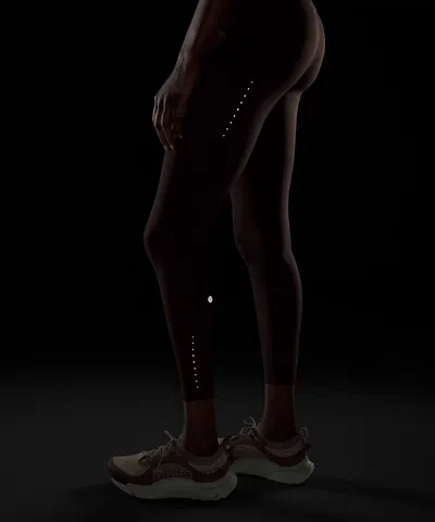 Lululemon Fast And Free High-rise Thermal Tight 25" In Brown