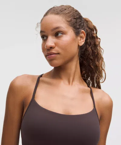 Lululemon Flow Y Bra Light Support, A/b Cup In Black