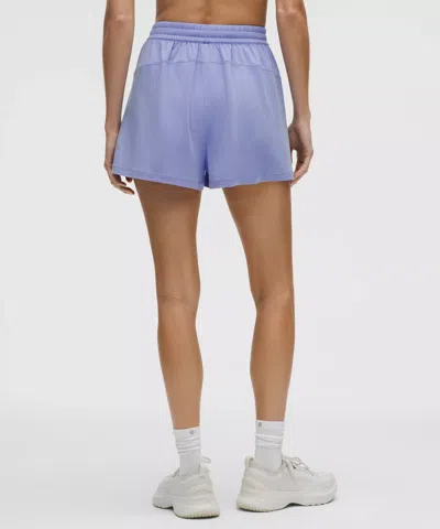 Lululemon Jersey Training Super-high-rise Lined Short 2" In Purple