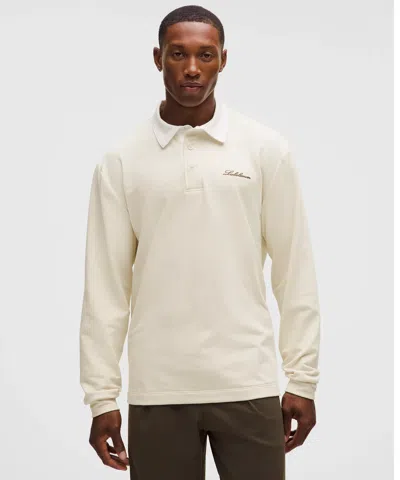 Lululemon Long-sleeve Rugby Shirt In White