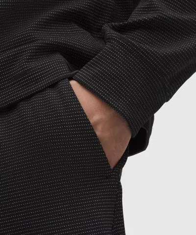 Lululemon Pace Breaker Reflective Linerless Knit Short 7" In Black