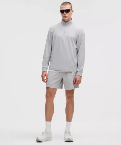 Lululemon Pace Breaker Reflective Linerless Knit Short 7" In Blue