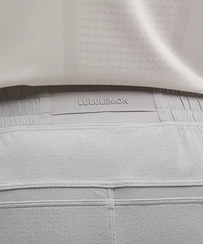 Lululemon Pace Breaker Reflective Linerless Knit Short 7" In Blue