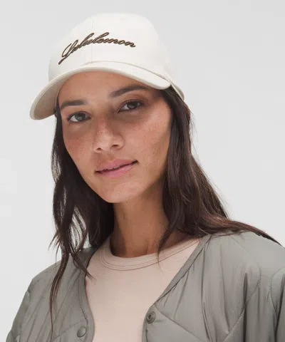Lululemon Structured Ball Cap In White