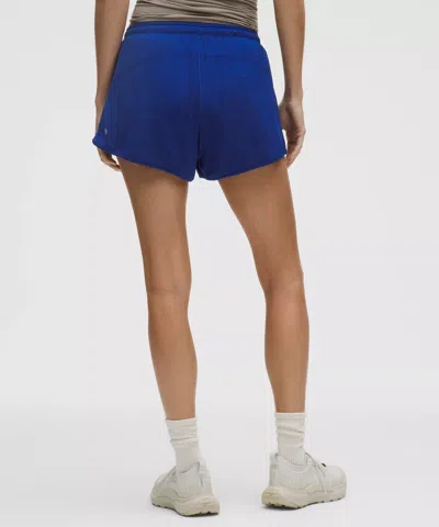 Lululemon Swiftly Mid-rise Short 3" In Blue