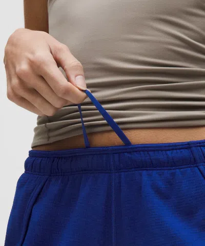 Lululemon Swiftly Mid-rise Short 3" In Blue