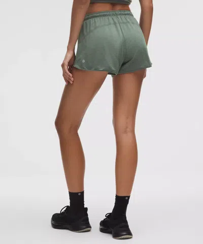 Lululemon Swiftly Mid-rise Short 3" In Gray