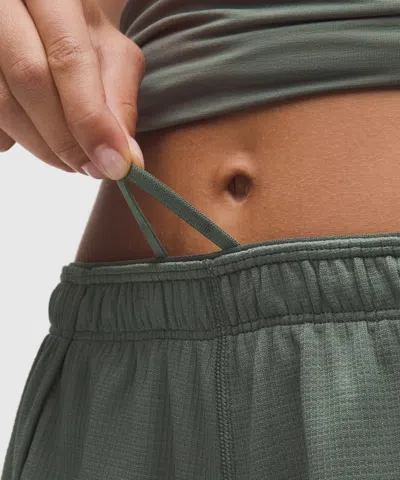 Lululemon Swiftly Mid-rise Short 3" In Gray