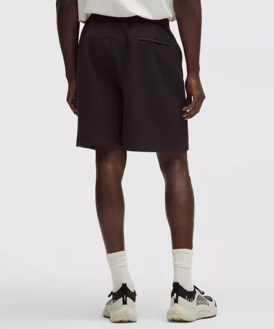 Lululemon Textured Spacer Relaxed Short 8" In Black
