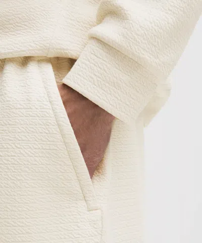 Lululemon Textured Spacer Relaxed Short 8" In Neutral