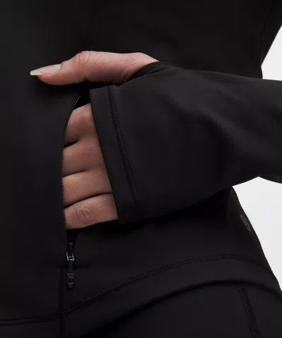 Lululemon Wunder Train Full-zip Jacket In Black