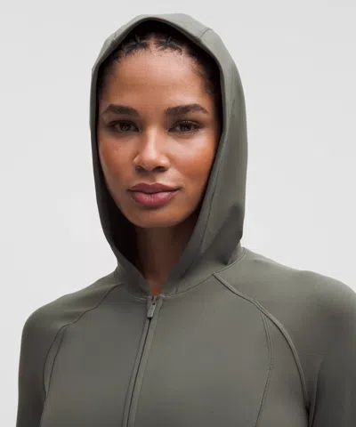 Lululemon Wunder Train Full-zip Jacket In Gray