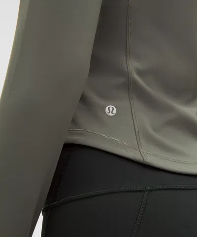 Lululemon Wunder Train Full-zip Jacket In Gray
