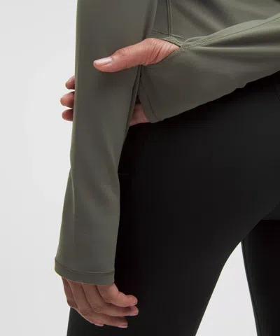 Lululemon Wunder Train Full-zip Jacket In Gray