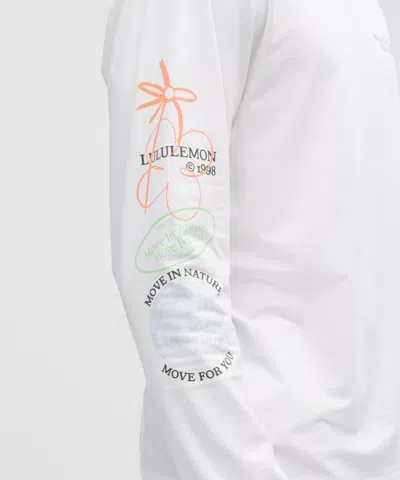 Lululemon Zeroed In Long-sleeve Shirt In White