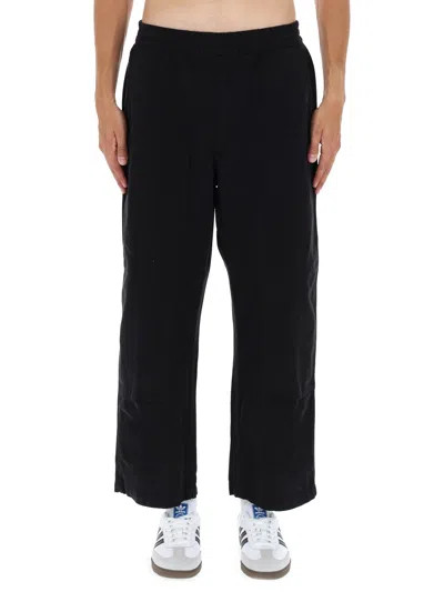Carhartt Comfortable Trousers With Side And Back Pockets In Black