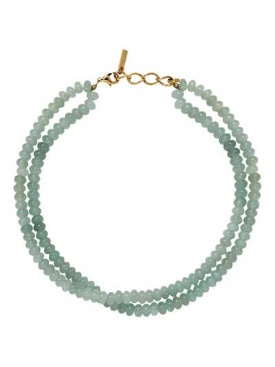 Jennifer Behr Veronica Multistrand Necklace In Green