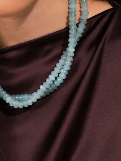 Jennifer Behr Veronica Multistrand Necklace In Green