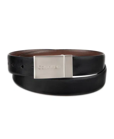 Calvin Klein Men's 2-piece Belt Gift Set In Black