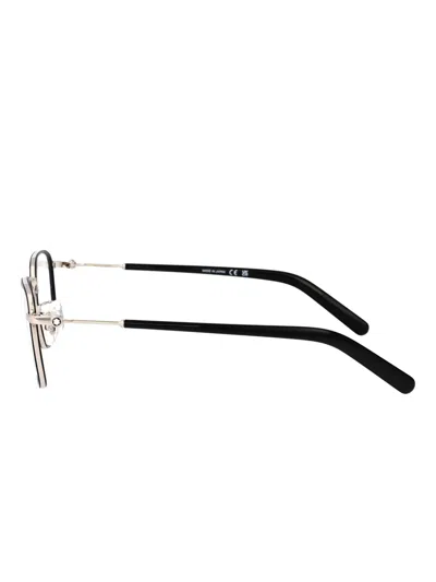 Montblanc Square-frame Glasses In Black