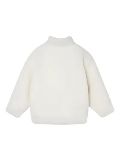 TEDDY-BEAR LOGO-PATCH JACKET