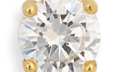 Nordstrom Rack Set Of 2 Assorted Cubic Zirconia Stud Earrings In Gold