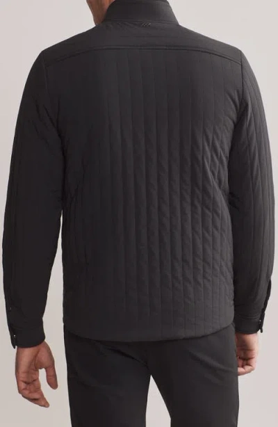 Rhone Skyline Quilted Jacket In Black