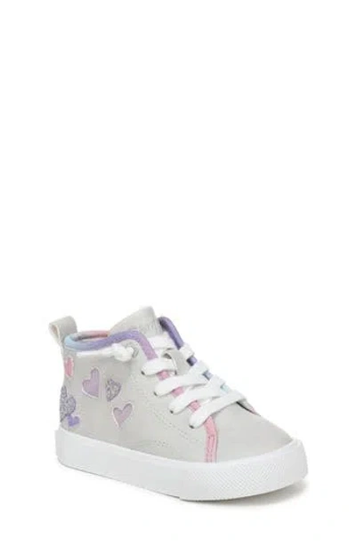 Blowfish Malibu Kids' Vibin' High Top Sneaker In Purple