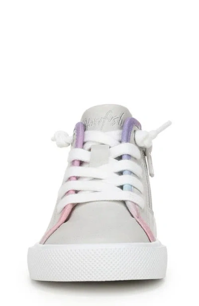 Blowfish Malibu Kids' Vibin' High Top Sneaker In Purple