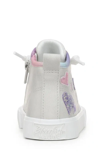 Blowfish Malibu Kids' Vibin' High Top Sneaker In Purple