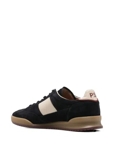 Paul Smith Dover Panelled Sneakers In Black